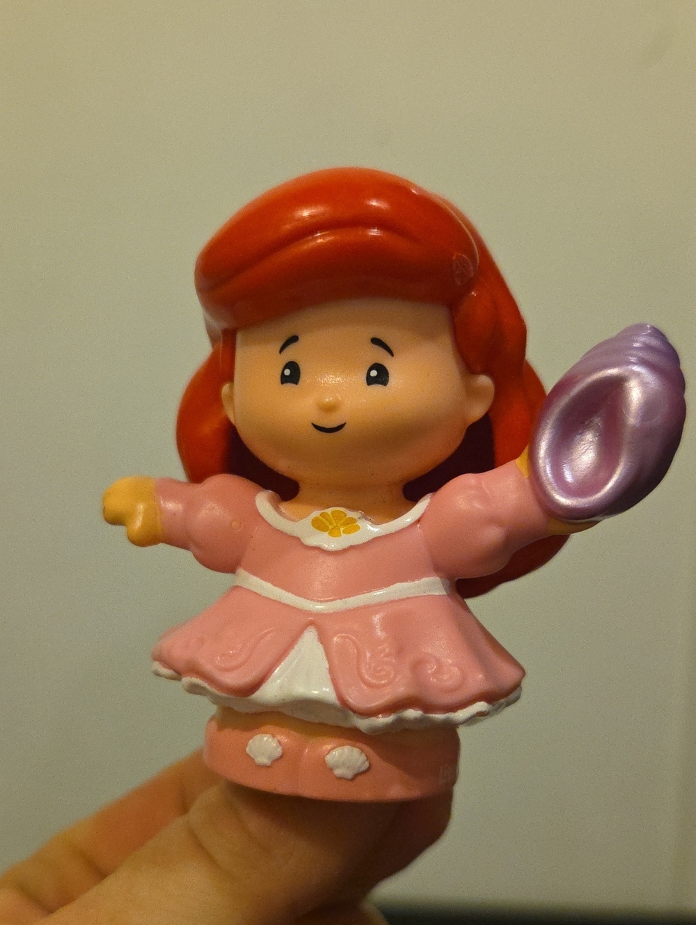 Little People Disney Princess Talker Ariel Holding Shell